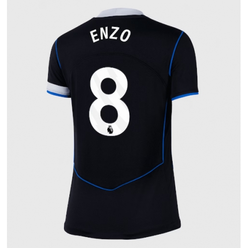 Billige Fotballdrakt Chelsea Enzo Fernandez #8 Replika Tredjedrakt Dame 2025-26 Kortermet Billige Fotballdrakt Chelsea Enzo Fernandez #8 Replika Tredjedrakt Dame 2025-26 Kortermet
